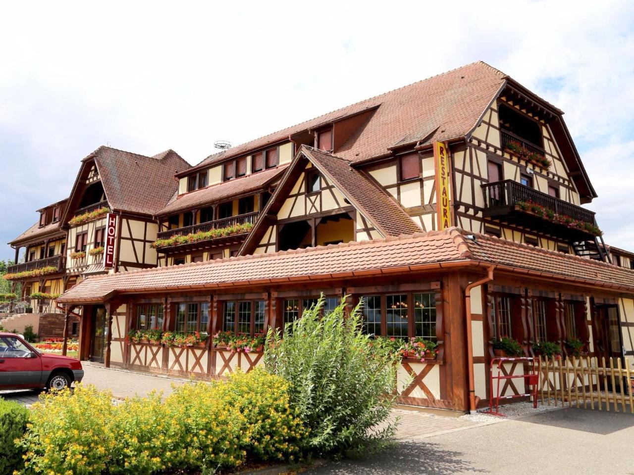 Hotel Au Parc des Cigognes Kintzheim Extérieur photo